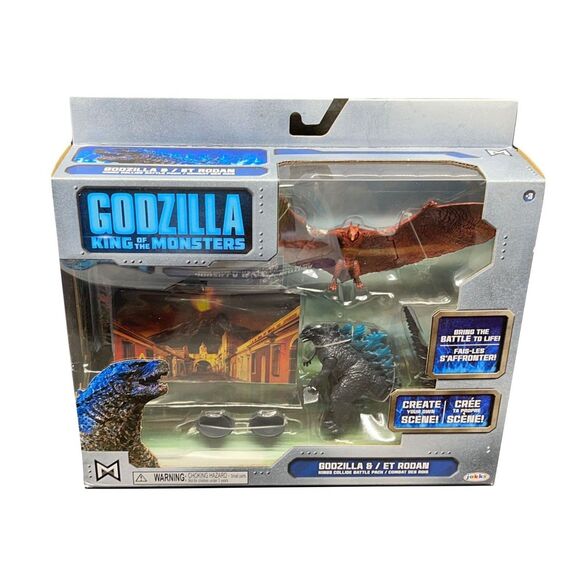 godzilla Other - Godzilla King Of The Monsters Movie Godzilla & Rodan Battle Pack Figure Set